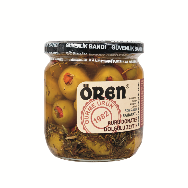 Kuru Domates Dolgulu Yeşil Zeytin - 1