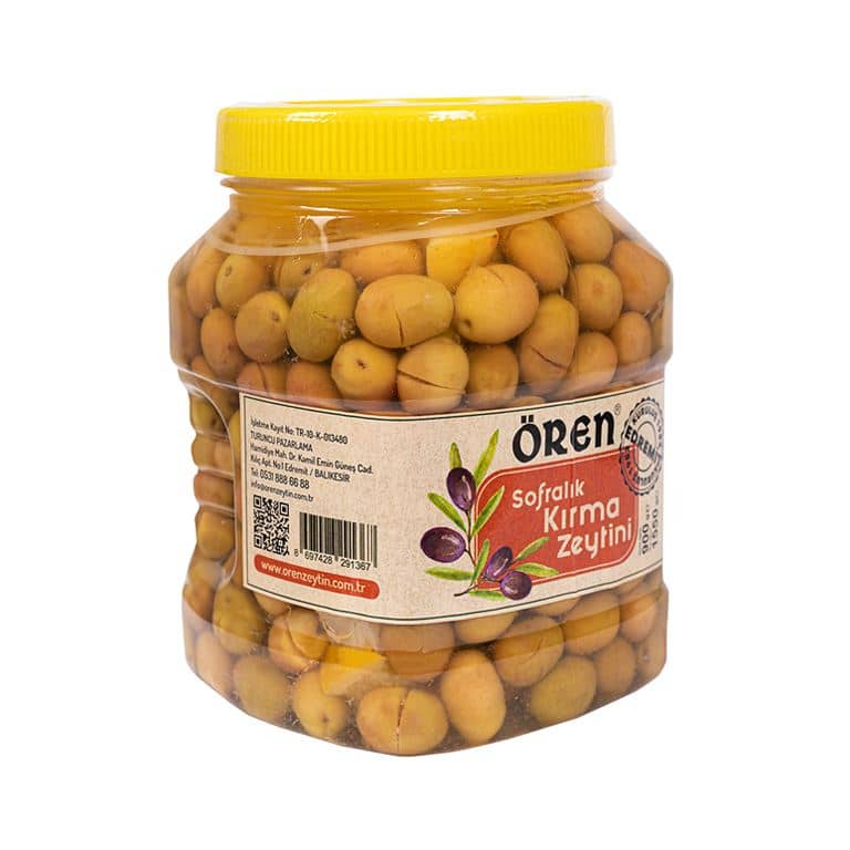 Çekiçte Taş Kırma Yeşil Zeytin 1 kg - 1