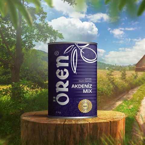 4 KG AKDENİZ MİX DOZE TENEKE EASY-OPEN KAPAKLI