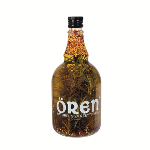 Galone Otlu Soğuk Sıkım Natürel Sızma Zeytinyağı 1 Lt